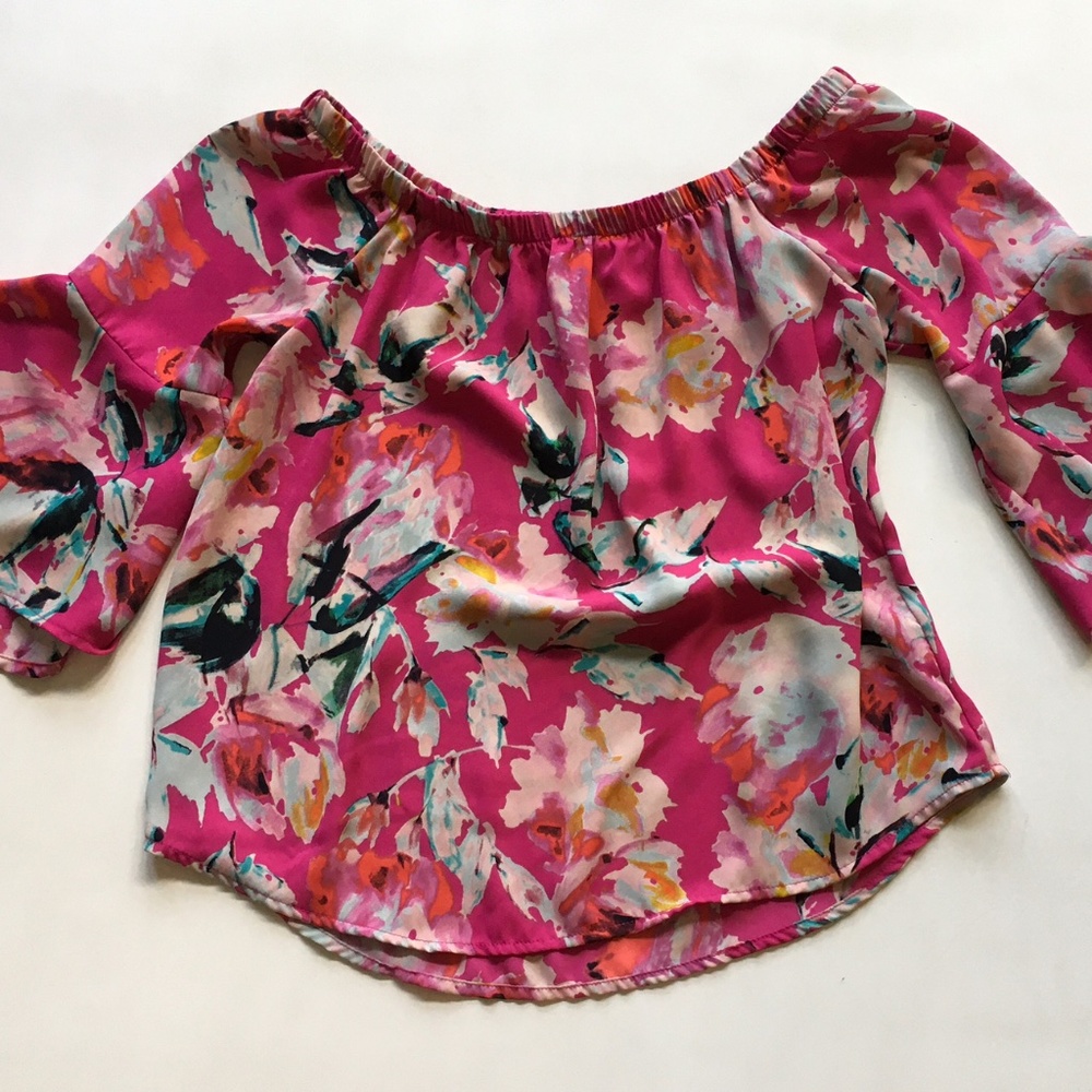 Evereve Floral Top
